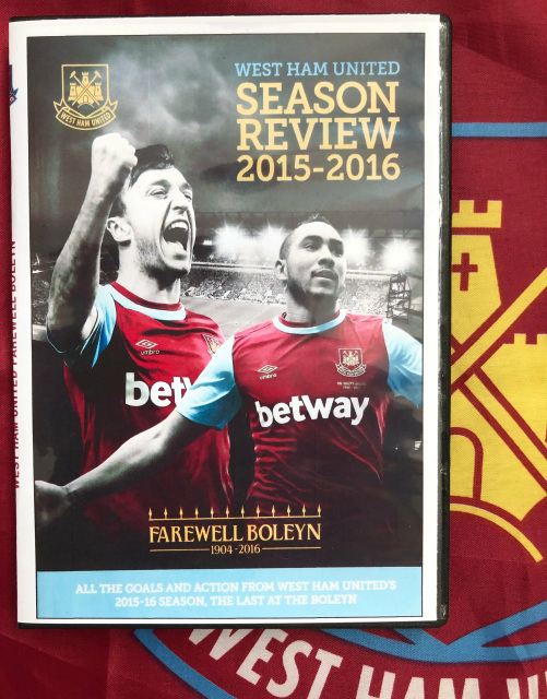 2017/18 SEASON REVIEW DVD THE MISSING LONDON IRONS YEAR WEST HAM UNITED 